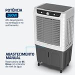 Climatizador de Ar Mondial Wind Pro CL-65L 260W 65L 220V (75586-02)