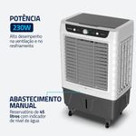 Climatizador de Ar Mondial Wind Pro 230W CL-45L 127V (75585-01)