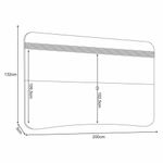 Rack Bancada Elara E Painel Armony Off White Cinamomo Com Mesa De Centro Sky Off White - Hb Móveis