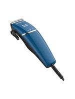 Máquina de cortar cabelo mondial pratic style cr-10 com 8 acessórios, lâminas em aço inox, bivolt - azul