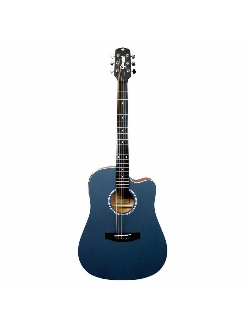 Violão Aço Eletroacústico Performance Gdc-1 Ceq Color Top Blue (ctb)