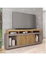 Rack Bancada Para Tv 70 Polegadas Aegon Caemmun Buriti / Fendi
