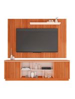 Rack Com Painel Falcon Tv Até 70 Polegadas Caemmun Marrom