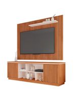 Rack Com Painel Falcon Tv Até 70 Polegadas Caemmun Marrom