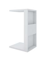 Mesa Apoio Lateral Book Sofá Ou Cama Caemmun Branco
