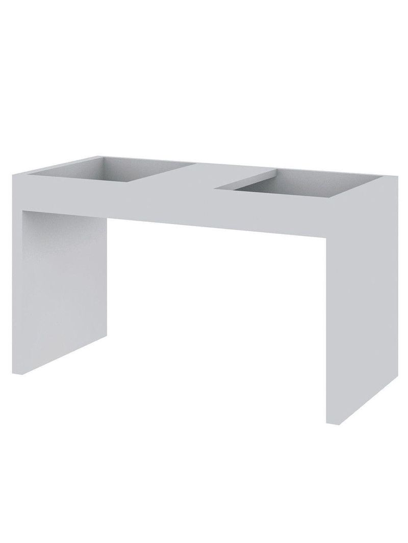 Mesa Apoio Lateral Book Sofá Ou Cama Caemmun Branco