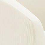 Kit 2 Poltronas Decorativas Stella Giratória Veludo Cotelê Bege D'Rossi