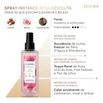 Spray Perfumado Desodorante Colônia Instance Rosa Absoluta 200ml Eudora