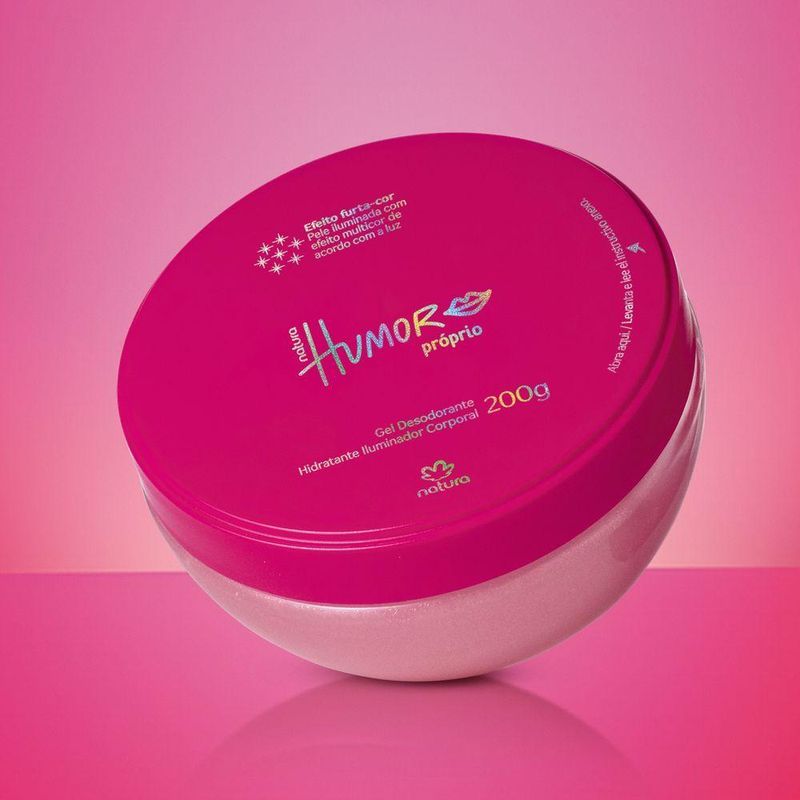 Desodorante Hidratante Corporal Gel Iluminador Humor Próprio 200g