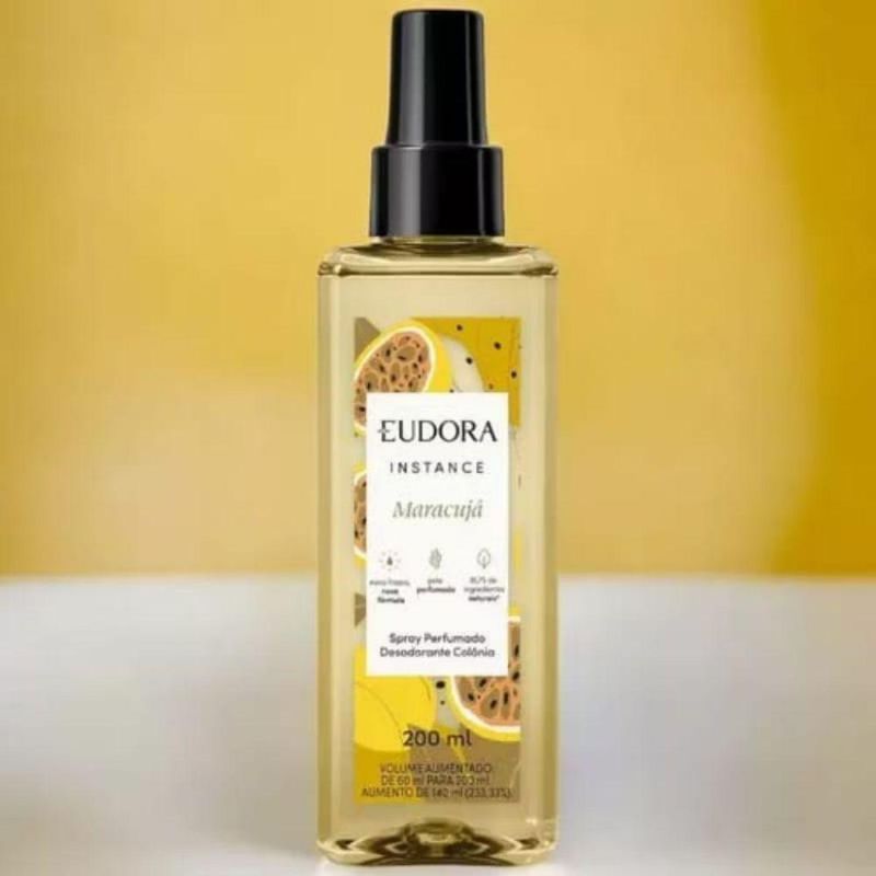 Spray Perfumado Desodorante Colônia Instance Maracujá 200ml Eudora