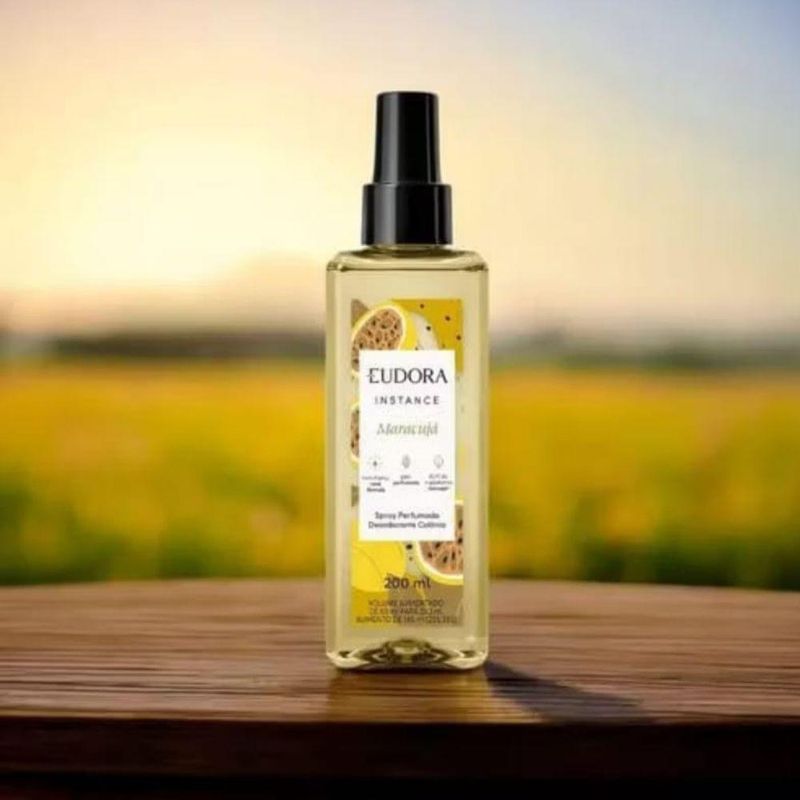 Spray Perfumado Desodorante Colônia Instance Maracujá 200ml Eudora