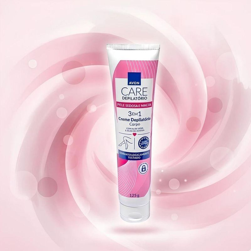 Creme Depilatório Para O Corpo Avon Care 125g