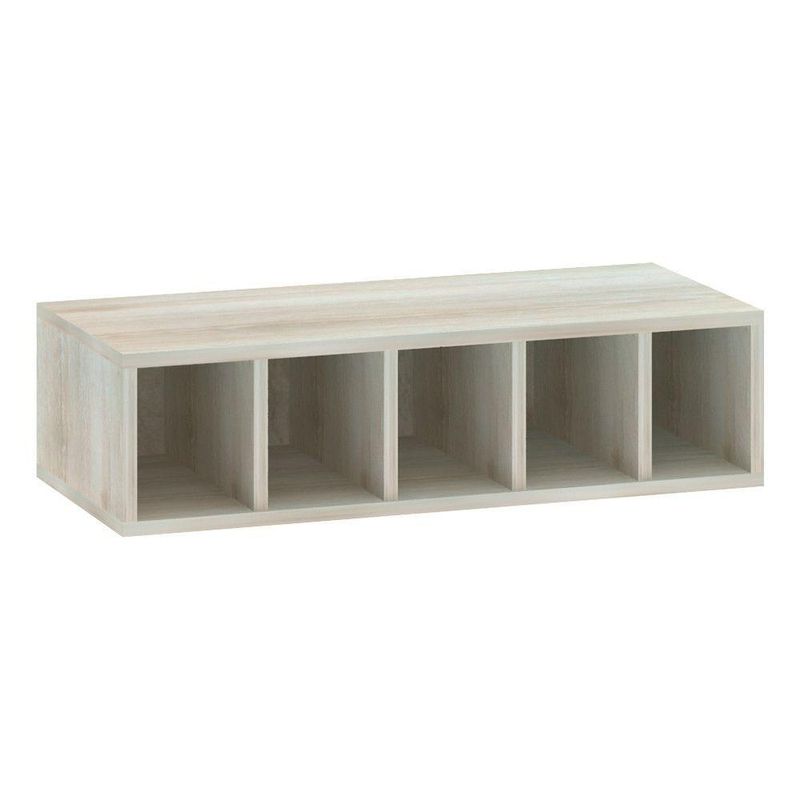 Nicho Garrafeiro Horizontal Luciane 70 Cm Lis Legno Crema