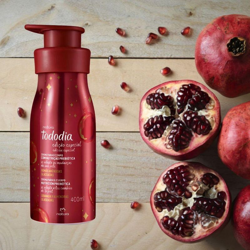 Hidratante Tododia Romã E Amêndoas Glaceadas 400ml Natura