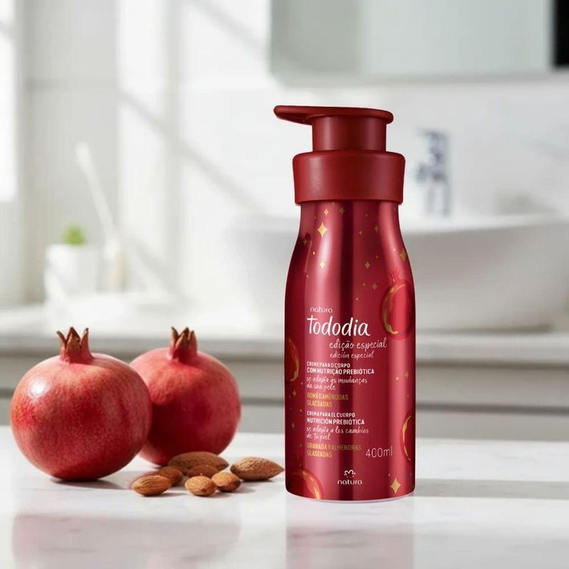 Hidratante Tododia Romã E Amêndoas Glaceadas 400ml Natura