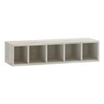 Nicho Horizontal Luciane 80 Cm Lis Legno Crema