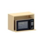 Nicho 100% Mdf Micro-ondas 60cm Aura Luciane Móveis Carvalho