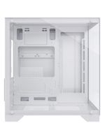 Gabinete Gamer Fortrek Clarity Branco Lateral Vidro
