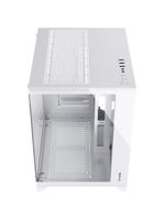 Gabinete Gamer Fortrek Clarity Branco Lateral Vidro