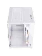Gabinete Gamer Fortrek Clarity Branco Lateral Vidro