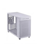 Gabinete Gamer Asus Ap201 Prime White Lateral De Vidro Temperado Micro Atx/mini Itx 1 Fan 120mm Bran