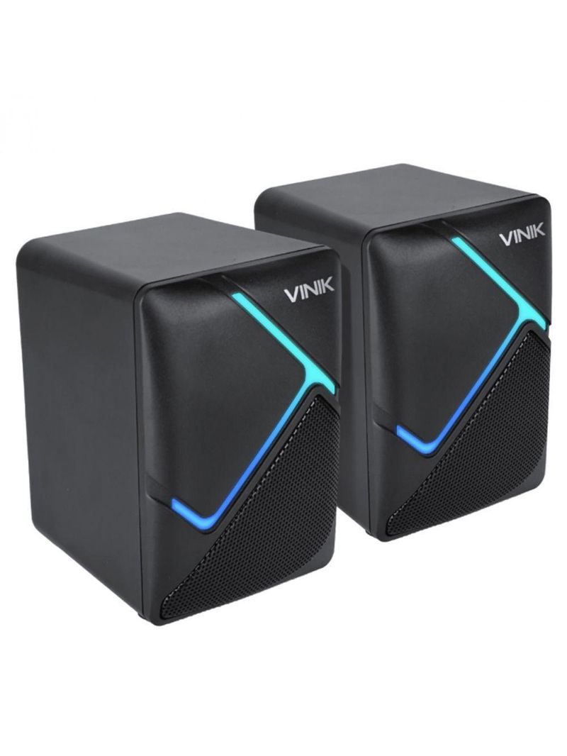 Caixa De Som Gamer Vinik Constelation 6w Led Rainbow - Vspkg6wctl