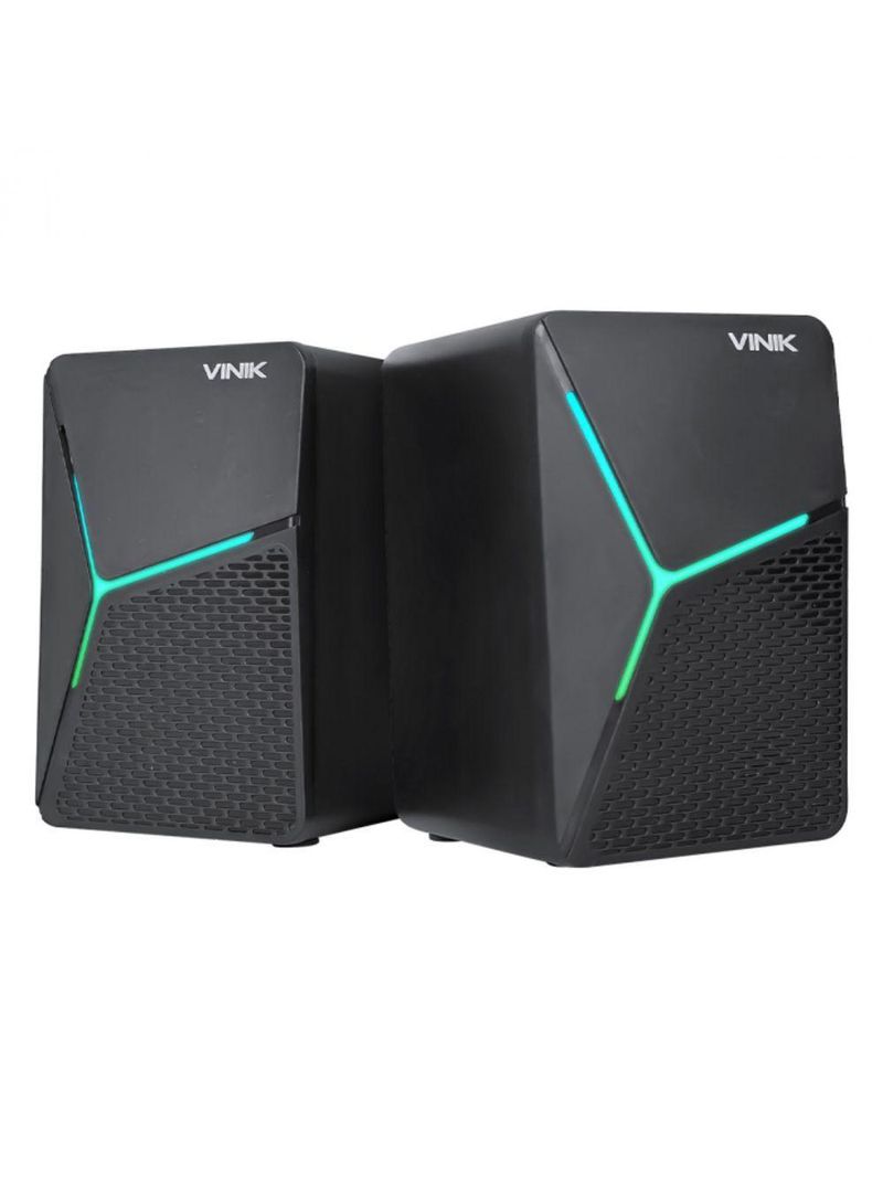 Caixa De Som Gamer Vinik Star 6w Led Rainbow - Vspkg6wst