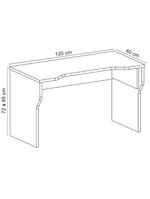 Mesa Para Pc Gamer Com Regulagem De Altura Sirion A02 Preto - Lyam Decor