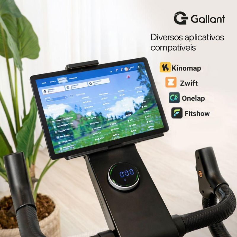 Bicicleta Ergométrica Spinning Gallant Elevate Pulse (GSB08HMGB-PT)