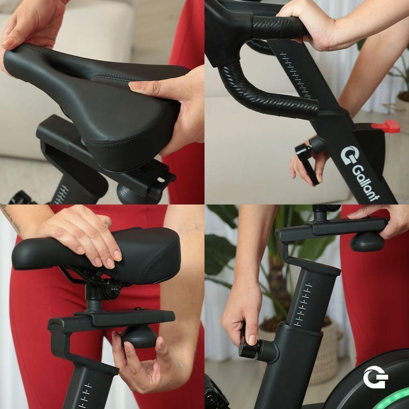 Bicicleta Ergométrica Spinning Gallant Elevate Pulse (GSB08HMGB-PT)