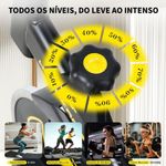 Bicicleta Spinning Mecânica Wonderfit Go Amarela Roda De Inercia 4kg (WSB04HBTA-AM)