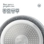 5 panelas de indução wolff granilite preto alumínio