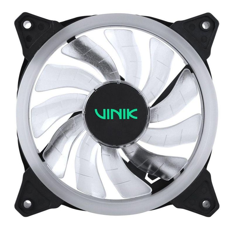 Fan-cooler Gamer Para Gabinete Vring 50 Full Halo 120mm - Led Fixo 5 Cores - Vringfhfx5