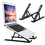 Suporte Articulado P/ Tablet Notebook Preto Base Ajustavel