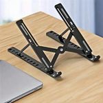 Suporte Articulado P/ Tablet Notebook Preto Base Ajustavel