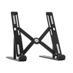 Suporte Articulado P/ Tablet Notebook Preto Base Ajustavel