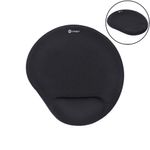 Mouse Pad Com Apoio De Pulso Em Gel Mpg-10p Preto