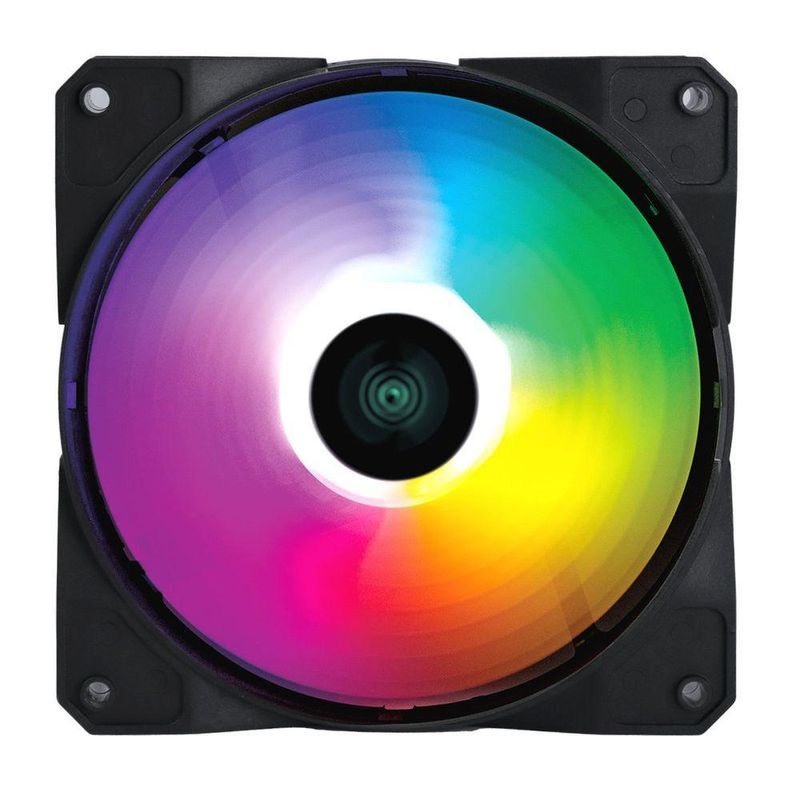 Fan-cooler Gamer Para Gabinete Vring 50 Full Blade 120mm - Led Fixo 5 Cores - Vringfbfx5