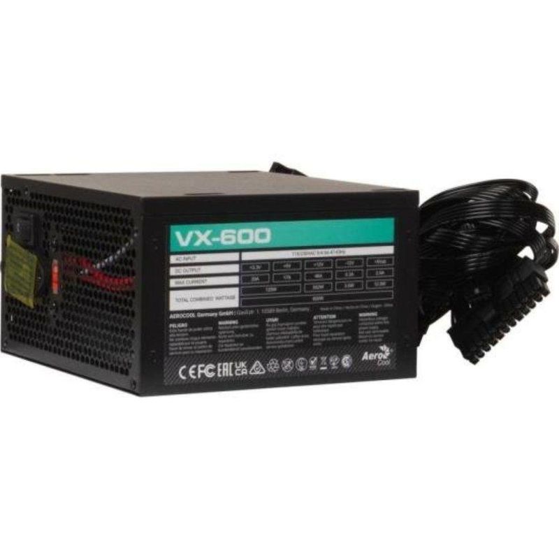 Fonte Gamer Aerocool Stealth Vx-600 600w Bivolt