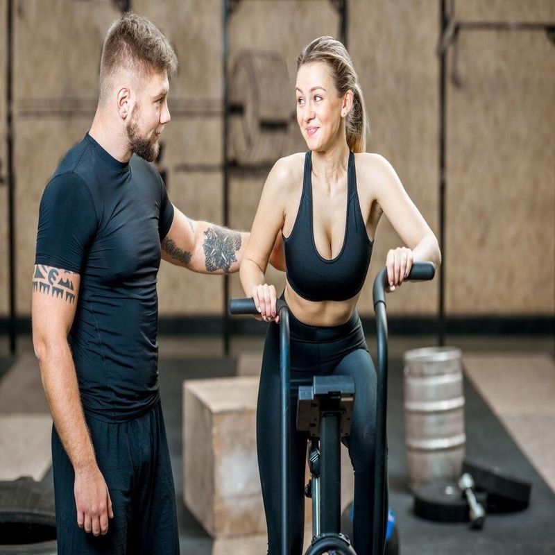 Air Bike Profissional Bicicleta Spinning Crossfit Display Lcd Airbike Ergometrica Academia Em Casa Profissional