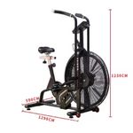 Air Bike Profissional Bicicleta Spinning Crossfit Display Lcd Airbike Ergometrica Academia Em Casa Profissional