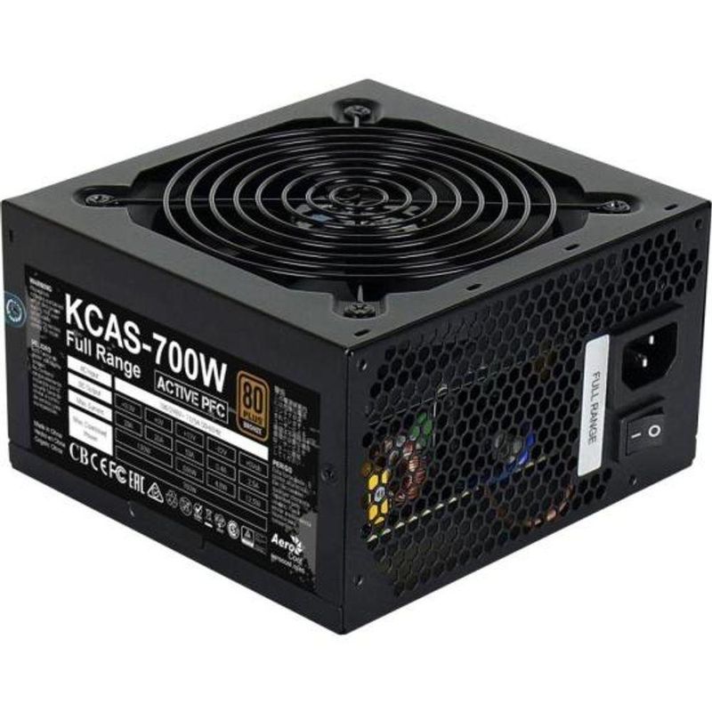 Fonte Gamer Atx Aerocool Kcas 700w 80 Plus Full Range Apfc [f002]