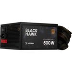 Fonte Gamer Atx Fortrek Black Hawk 500w 80 Plus Bronze Pfc Ativo [f002]