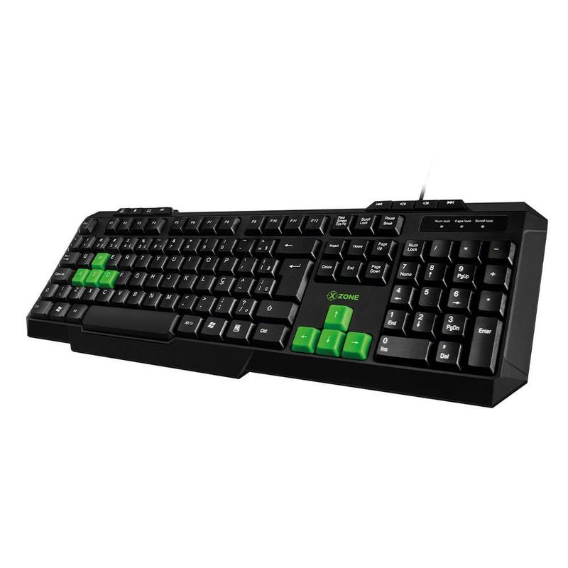 Teclado Gamer Standard Xzone Gtb-01 Gamer Basico