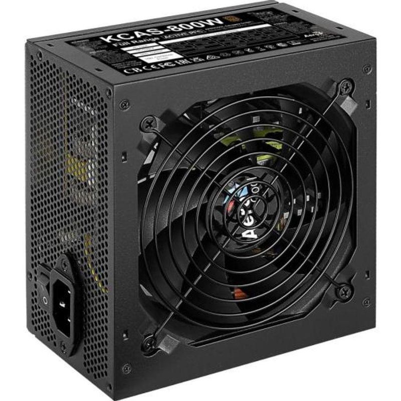 Fonte Gamer Atx Aerocool Kcas 800w 80 Plus Full Range Apfc [f002]