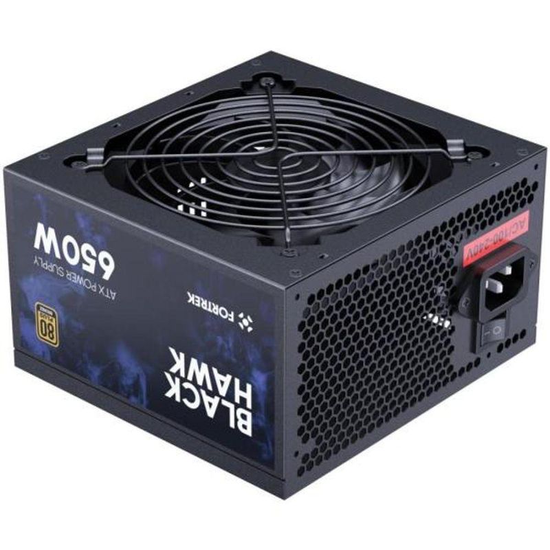 Fonte Gamer Atx Fortrek Black Hawk 650w 80 Plus Bronze Pfc Ativo [f002]