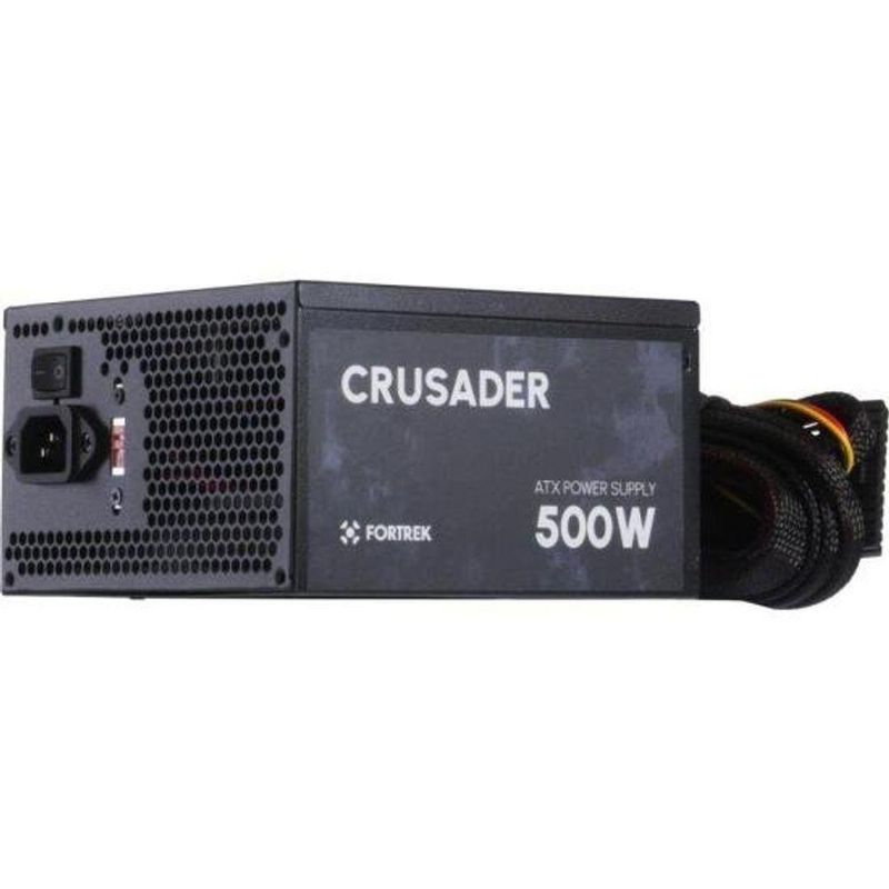 Fonte Gamer Atx Fortrek Crusader 500w Preta [f002]
