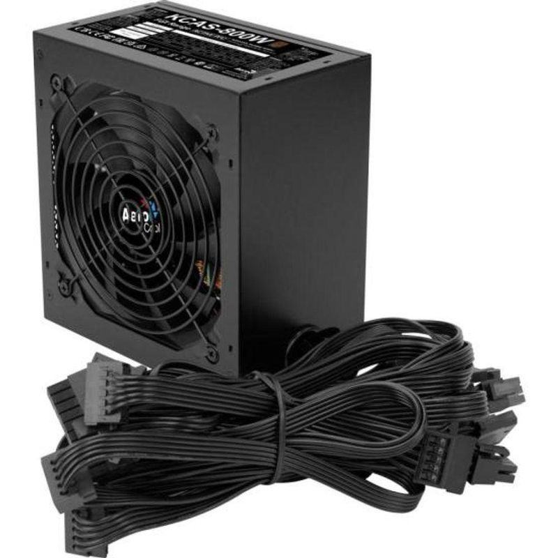 Fonte Gamer Atx Aerocool Kcas 800w 80 Plus Full Range Apfc [f002]