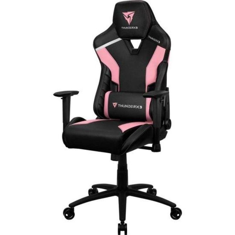 Cadeira Gamer Thunderx3 Tc3 Sakura Black Rosa [f002]