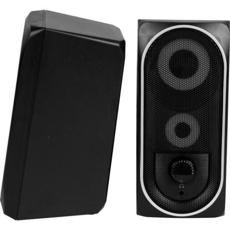 Caixa De Som Gamer Multimídia Fortrek Black Hawk Rgb Preta [f002]